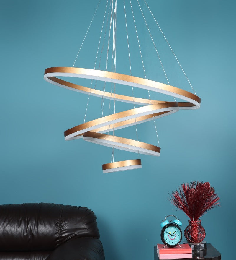 JOIDE FOUR MODERN RINGS CHANDELIER