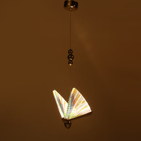 SINGLE MULTI COLOUR BUTTERFLY HANGING