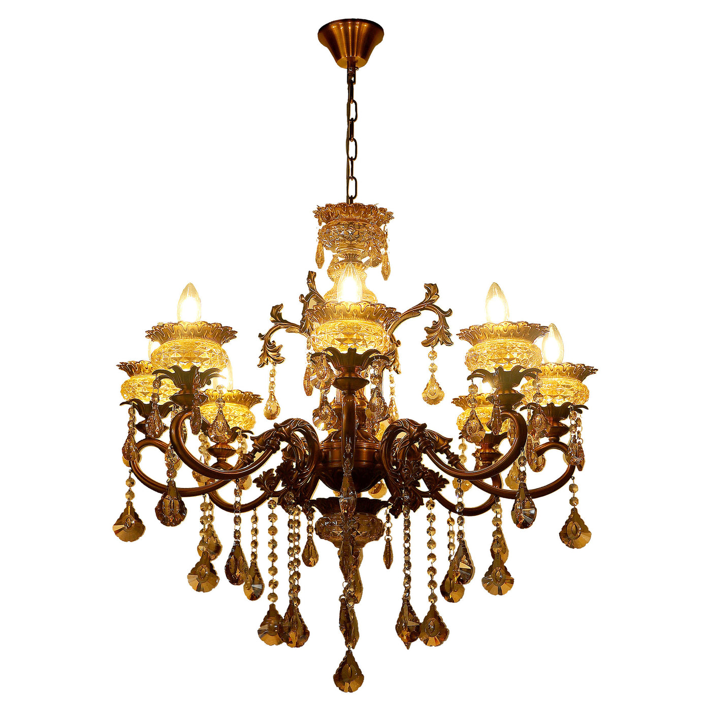 KICHLER TRADITIONAL CHANDELIER SMALL