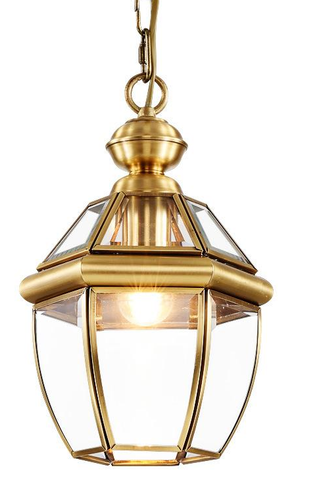 vintage Brass Antique Pendant Lamp