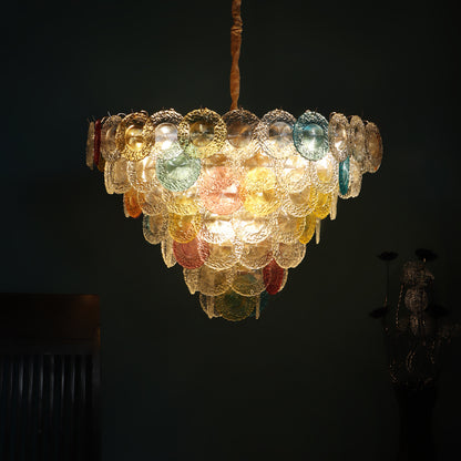 LEUCUS ROUND CHANDELIER