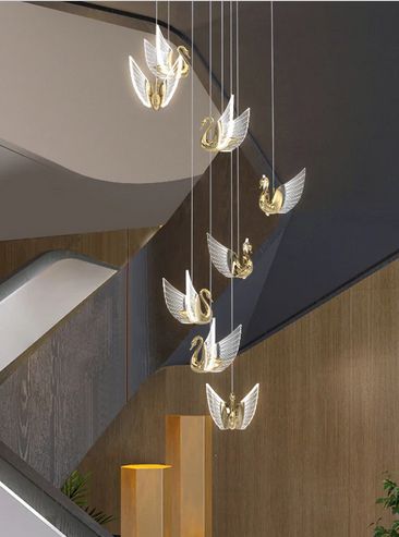 SWAN 8 HANGING LIGHT