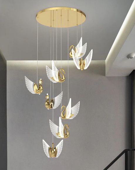 SWAN 8 HANGING LIGHT