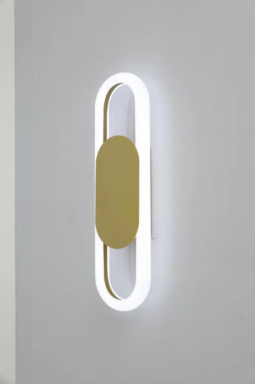 Oval Led Wall Light - Stello Light Studio