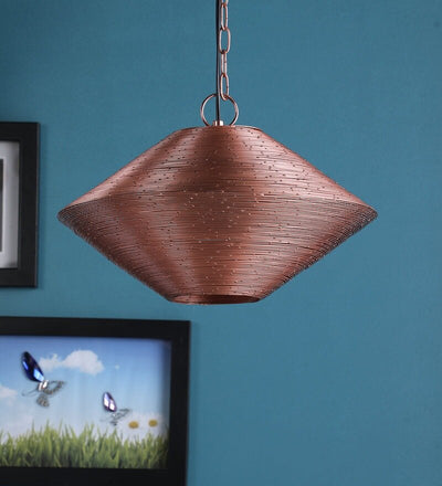 Acorn Copper Metal Hanging Light - Stello Light Studio