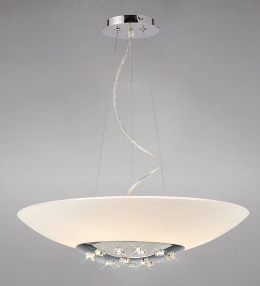 AMADA PENDANT 6 LIGHT POLISHED - Stello Light Studio