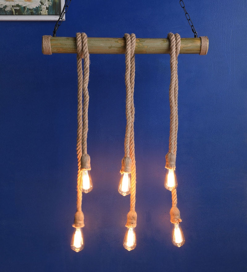 Retro Rope Hanging Filament Lamp - Stello Light Studio