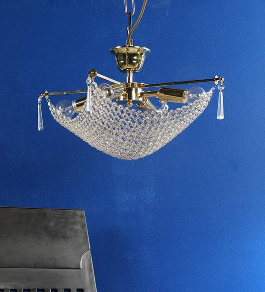 KAPARI Gold Ceiling Light - 4 Lights - Stello Light Studio