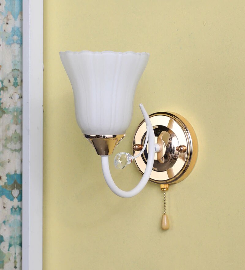 JANDIL Wall Light With Wire Pulling Switch - Stello Light Studio