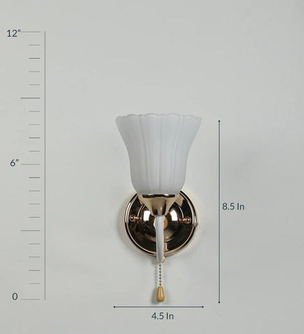 JANDIL Wall Light With Wire Pulling Switch
