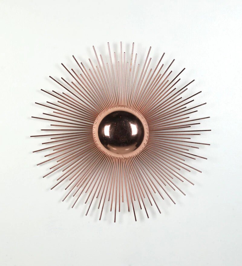 Mervin Antique Copper Metal Wall Light - Stello Light Studio