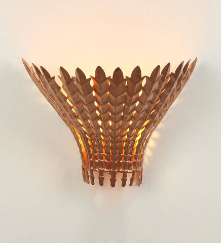 Mervin Antique Copper Metal Wall Light