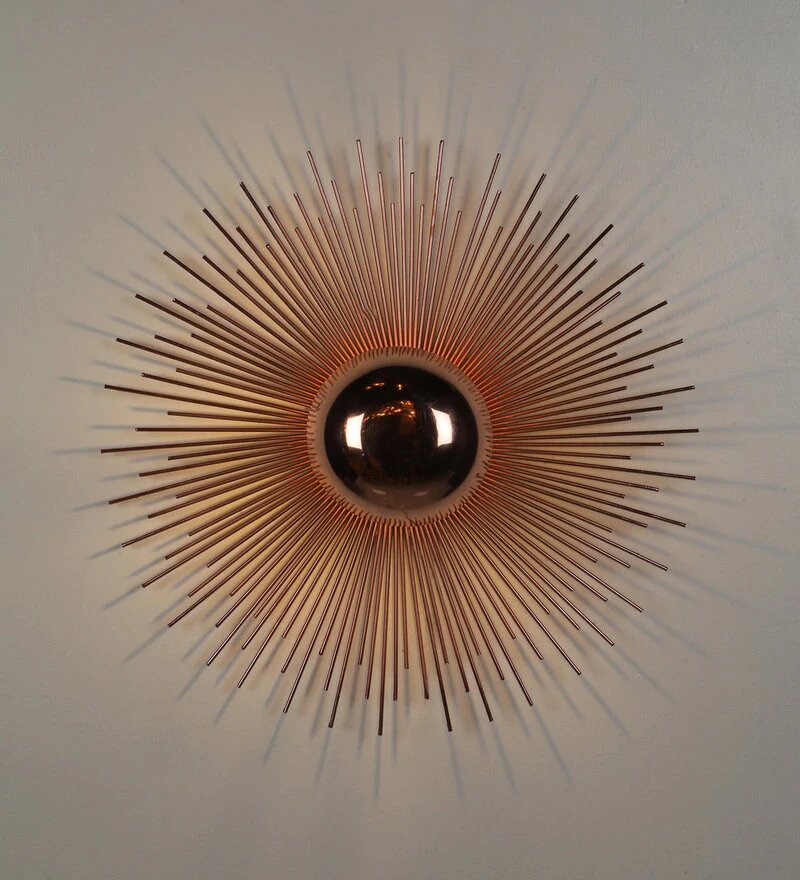 Mervin Antique Copper Metal Wall Light - Stello Light Studio