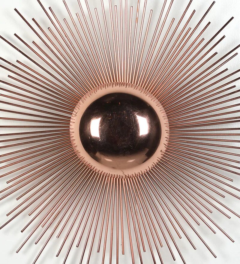 Mervin Antique Copper Metal Wall Light - Stello Light Studio