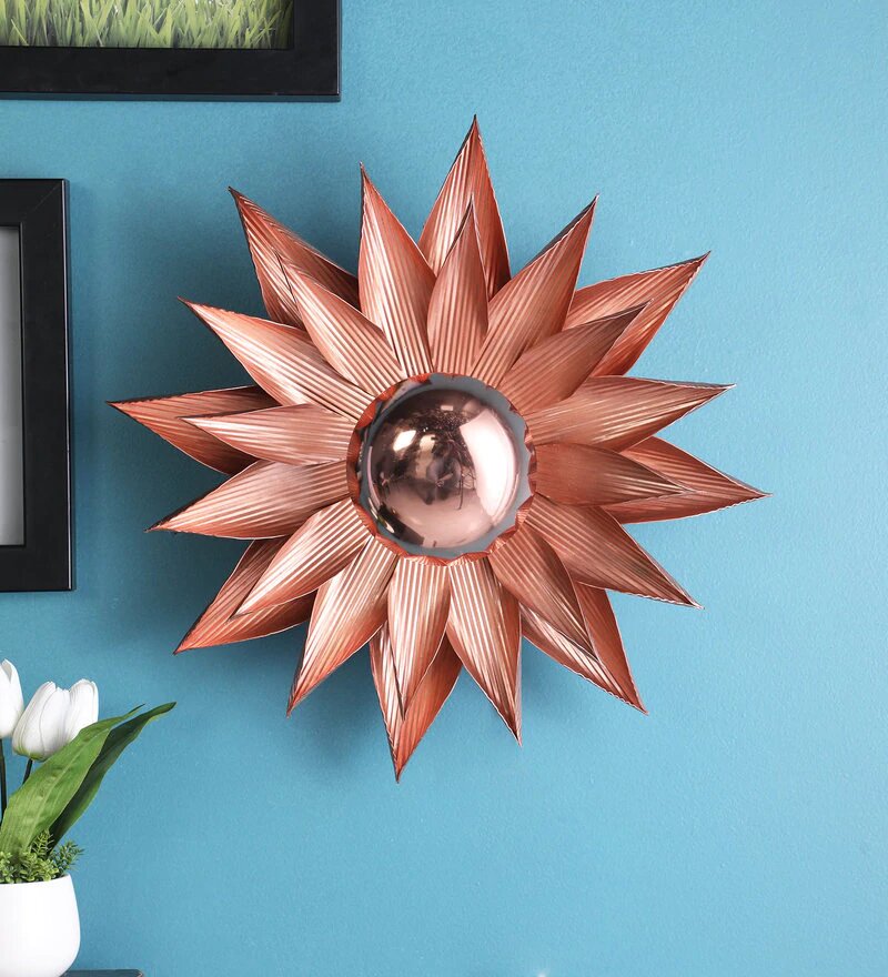 Mervin Antique Copper Metal Wall Light - Stello Light Studio