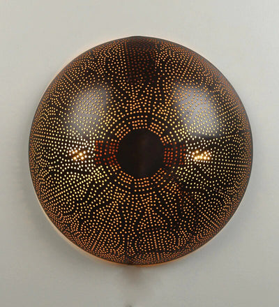 Mervin Antique Copper Metal Wall Light - Stello Light Studio