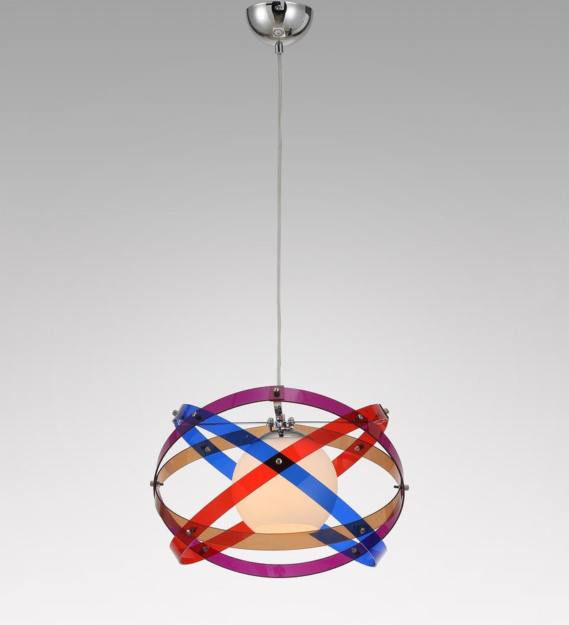 EVOKA Multicolour Metal and Glass Hanging Light - Stello Light Studio