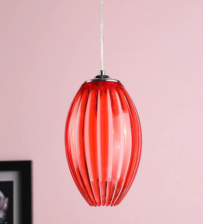 BANDY Red Pendant Light - Stello Light Studio