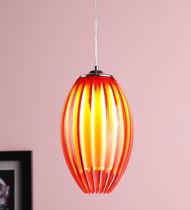 BANDY Red Pendant Light - Stello Light Studio