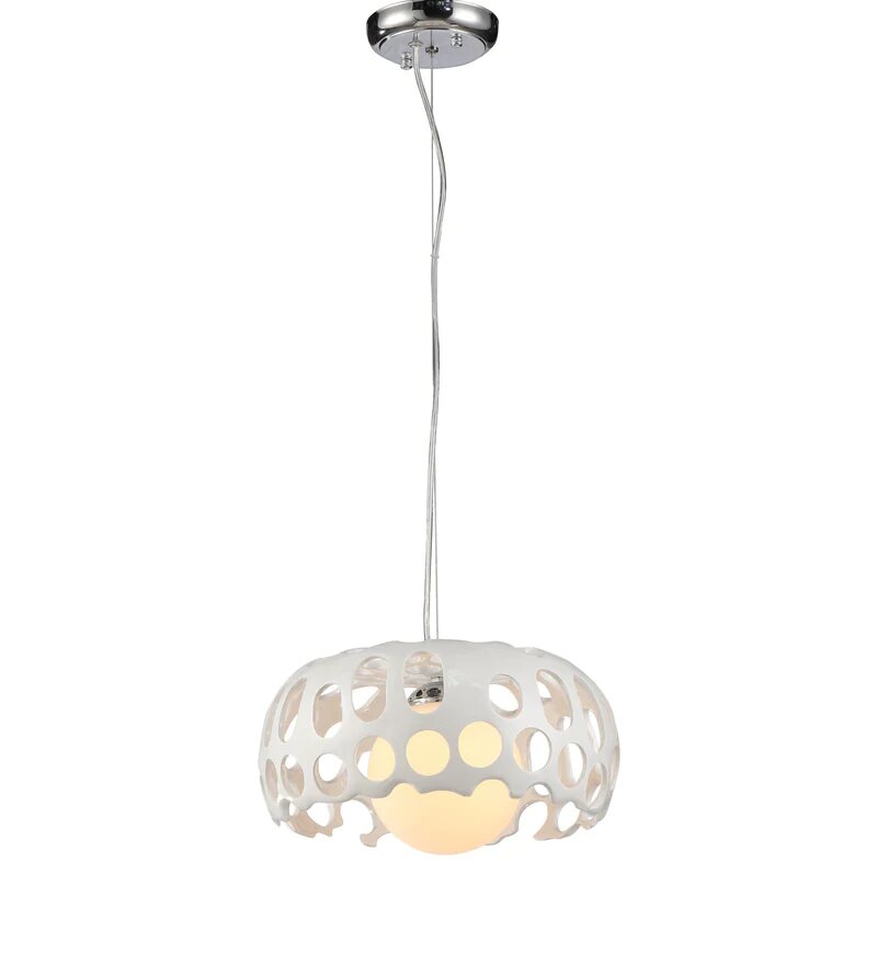 DELLAS White Pendant Light - Stello Light Studio